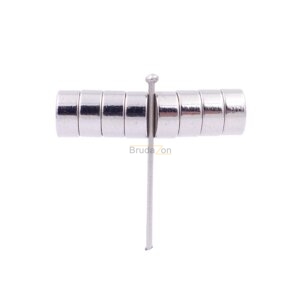 Brudazon | 75 Scheibenmagnete 6x3 mm | N52 Klasse Neodym Magnete | Modellbau