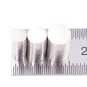 Brudazon | 15 Scheibenmagnete Disc Set 4x1,5x1,6x1mm | N52 Klasse Neodym Magnete
