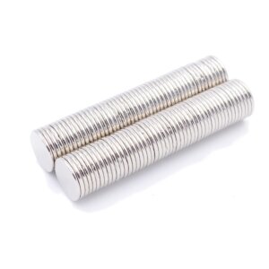 Aprilheld | 75 Scheibenmagnete 10x1mm | N52 Klasse Neodym Magnete | Modellbau