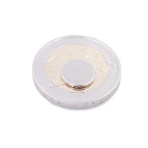 Brudazon | 25 Scheibenmagnete 10x1 mm | N52 Klasse Neodym Magnete | Modellbau