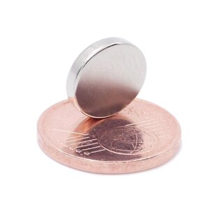 Brudazon | 40 Scheibenmagnete 10x2 mm | N52 Klasse Neodym Magnete | Modellbau