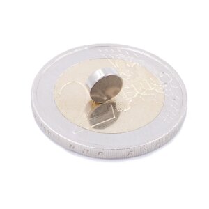Brudazon | 75 Scheiben,magnete 6x2 mm | N52 Klasse Neodym Magnete | Modellbau