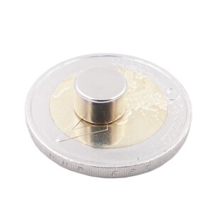 Brudazon | 10 Scheibenmagnete 8x5 mm | N52 Klasse Neodym Magnete | Modellbau