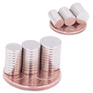 Brudazon | 30 Scheibenmagnete Disc Set 6x1,7x1,8x1mm | N52 Klasse Neodym Magnete
