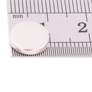 Brudazon | 45 Scheibenmagnete 10x2 mm | N52 Klasse Neodym Magnete | Modellbau