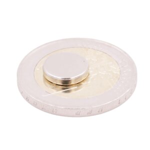 Aprilheld | 15 Scheibenmagnete 10x2mm | N52 Klasse Neodym Magnete | Modellbau