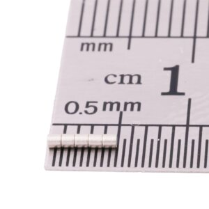 Brudazon | 15 Scheibenmagnete 1x1 mm | N52 Klasse Neodym Magnete | Modellbau
