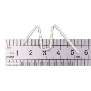 Brudazon | 30 Scheibenmagnete 2x1 mm | N52 Klasse Neodym Magnete | Modellbau