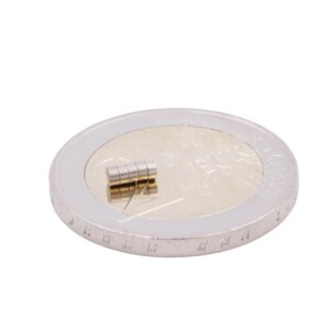 Aprilheld | 50 Scheibenmagnete 2x1 mm | N52 Klasse Neodym Magnete | Modellbau