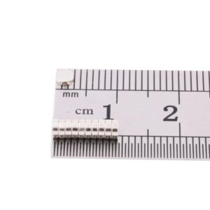 Aprilheld |100 Scheibemagnete 3x1 mm | N52 Klasse Neodym Magnete | Modellbau