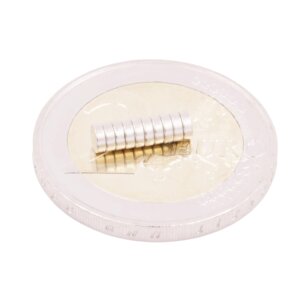 Brudazon | 15 Scheibenmagnete 3x1 mm | N52 Klasse Neodym Magnete | Modellbau