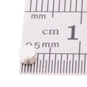 Aprilheld | 50 Scheibenmagnete 3x2 mm | N52 Klasse Neodym Magnete | Modellbau