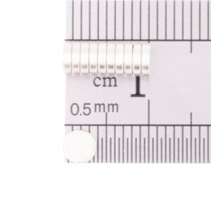Aprilheld | 25 Scheibenmagnete 4x1 mm | N52 Klasse Neodym Magnete | Modellbau
