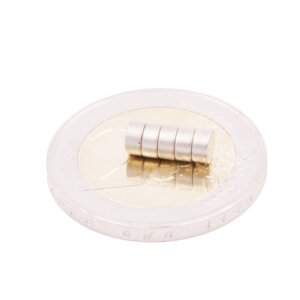 Brudazon | 100 Scheibenmagnete 4x2mm | N52 Klasse Neodym Magnete | Modellbau