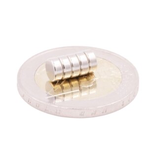 Aprilheld | 60 Scheibenmagnete 5x2 mm | N52 Klasse Neodym Magnete | Modellbau