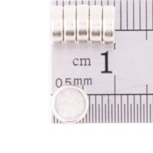 Aprilheld | 100 Scheibenmagnete 6x2 mm | N52 Klasse Neodym Magnete | Modellba
