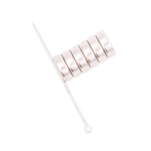 Aprilheld | 10 Scheibenagnete 6x2 mm | N52 Klasse Neodym Magnete | Modellbau