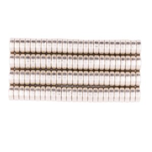 Brudazon | 25 Scheibenmagnete 6x2 mm | N52 Klasse Neodym Magnete | Modellbau