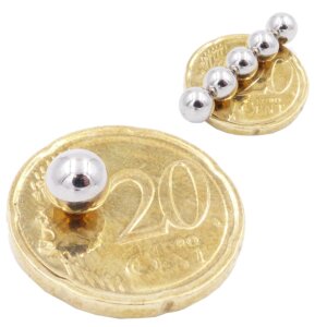Brudazon | 25 Kugel - Magnete 6mm | N38| Neodym-Kugelmagnete