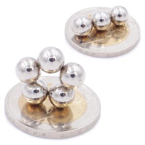 Brudazon | 15 Kugel - Magnete 7mm | N38| Neodym-Kugelmagnete
