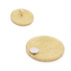 Brudazon | 25 Scheibenmagnete 5x1 mm | N52 Klasse Neodym Magnete | Modellbau