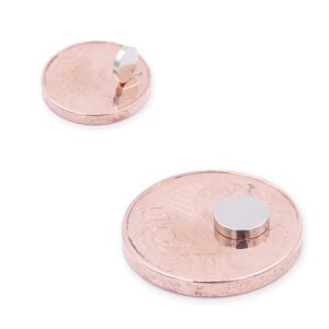 Brudazon | 80 Scheibenmagnete 5x1 mm | N52 Klasse Neodym Magnete | Modellbau
