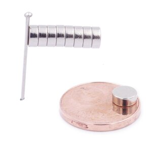 Brudazon | 20 Scheibenmagnete 5x2 mm | N52 Klasse Neodym Magnete | Modellbau