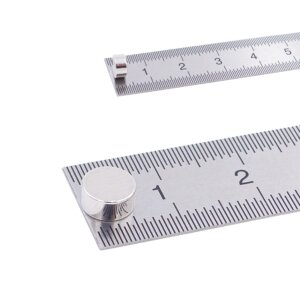 Brudazon | 50 Scheibenmagnete 6x3 mm | N52 Klasse Neodym Magnete | Modellbau