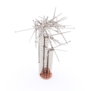 Brudazon | 100 Scheibenmagnete 6x3 mm | N52 Klasse Neodym Magnete | Modellbau