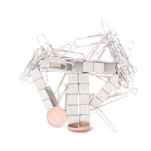 Brudazon | 20 Würfel - Magnete 8x8mm | N52| Neodym-Würfelmagnete