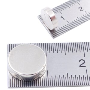 Brudazon | 60 Scheibenmagnete 10x3 mm| N52 Klasse Neodym Magnete | Modellbau