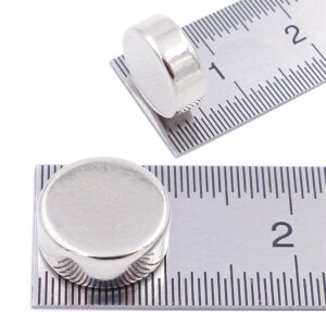 Brudazon | 10 Scheibenmagnete 10x4 mm | N52 Klasse Neodym Magnete | Modellbau