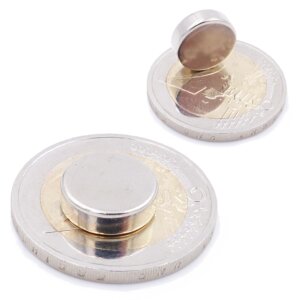 Brudazon | 20 Scheibenmagnete 12x4 mm | N52 Klasse Neodym Magnete | Modellbau