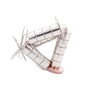 Brudazon | 15 Scheibenmagnete 12x8mm | N52 Klasse Neodym Magnete | Modellbau