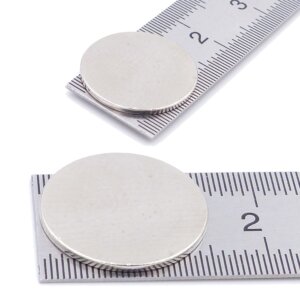 Aprilheld | 50 Scheibenmagnete 15x1 mm | N52 Klasse Neodym Magnete | Modellbau