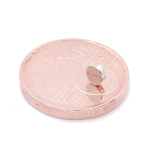 Aprilheld | 20 Scheibenmagnete 3x1 mm | N52 Klasse Neodym Magnete | Modellbau