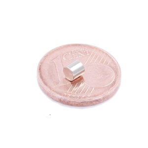 Brudazon | 100 Scheibenmagnete 3x3 mm | N52 Klasse Neodym Magnete | Modellbau