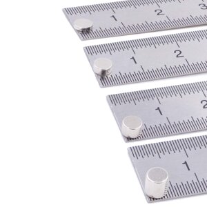 Brudazon | 20 Scheibenmagnete Disc Set 4x1 to 4x4mm | N52 Klasse Neodym Magnet