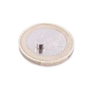 Brudazon | 25 Scheibenmagnete 4x3 mm | N52 Klasse Neodym Magnete | Modellbau