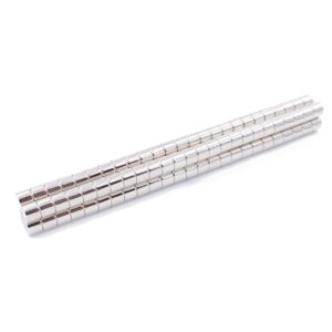 Brudazon | 10 Scheibenmagnete 5x4 mm | N52 Klasse Neodym Magnete | Modellbau
