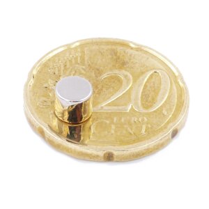 Brudazon | 25 Scheibenmagnete 5x4 mm | N52 Klasse Neodym Magnete | Modellbau