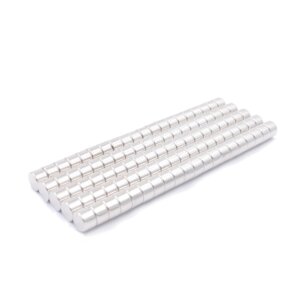 Brudazon | 40 Scheibenmagnete 6x4 mm | N52 Klasse Neodym Magnete | Modellbau