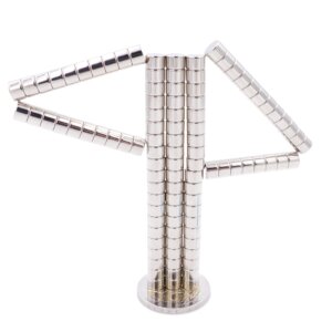 Brudazon | 70 Scheibenmagnete 6x4 mm | N52 Klasse Neodym Magnete | Modellbau