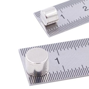 Brudazon | 45 Scheibenmagnete 6x5 mm | N52 Klasse Neodym Magnete | Modellbau