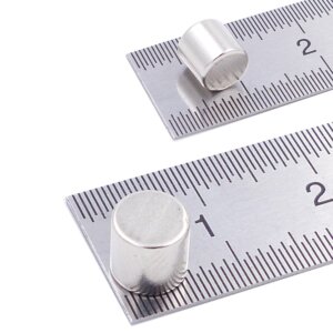 Brudazon | 45 Scheibenmagnete 6x6 mm | N52 Klasse Neodym Magnete | Modellbau