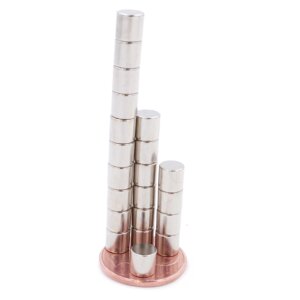 Brudazon | 15 Scheibenmagnete 6x6 mm | N52 Klasse Neodym Magnete | Modellbau