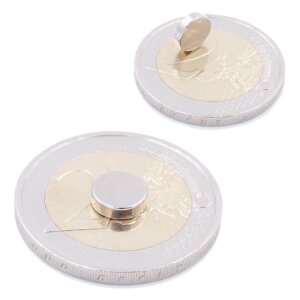 Brudazon | 25 Scheibenmagnete 7x2 mm | N52 Klasse Neodym Magnete | Modellbau