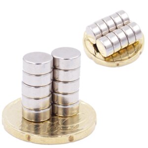 Brudazon | 50 Scheibenmagnete 7x3 mm | N52 Klasse Neodym Magnete | Modellbau