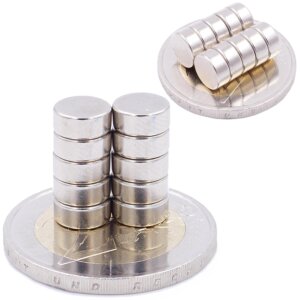 Brudazon | 30 Scheibenmagnete 7x3 mm | N52 Klasse Neodym Magnete | Modellbau