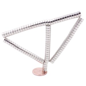 Brudazon | 10 Scheibenmagnete 7x3 mm | N52 Klasse Neodym Magnete | Modellbau